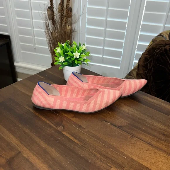 Rothy’s Macaron Stripe Point Limited Edition Retired - Picture 8 of 12